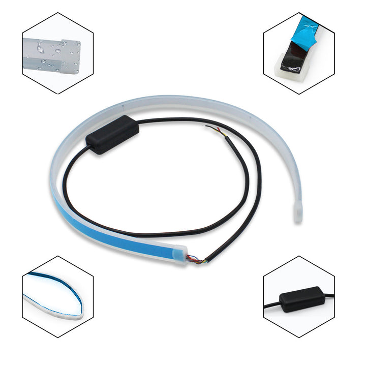 Tira LED Flexible para Faros con Intermitente Secuencial (Pack 2)