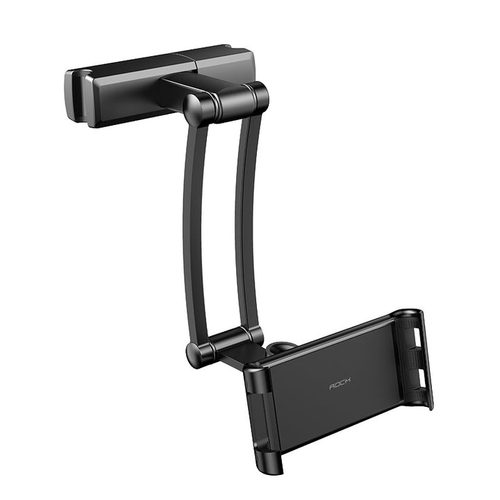Soporte de Reposacabezas para Tablet y Móvil — Brazo Ajustable 360° para Coche