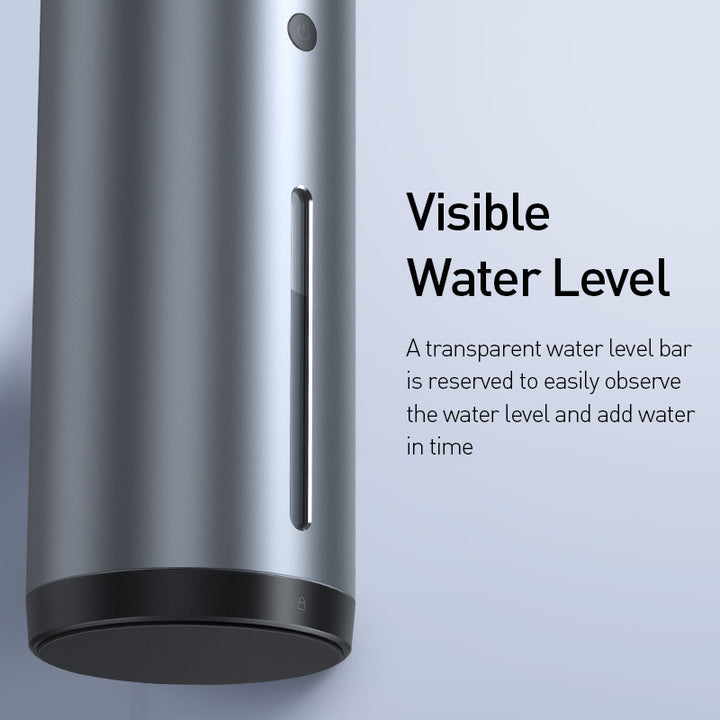 Difusor de Aroma de Aluminio para Coche — Humidificador con Luz Ambiental (Recargable)