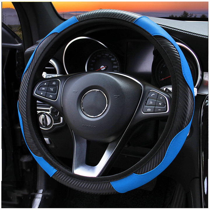 Funda de Volant Efecte Carboni — Agafada Esportiva Antilliscant (38 cm)