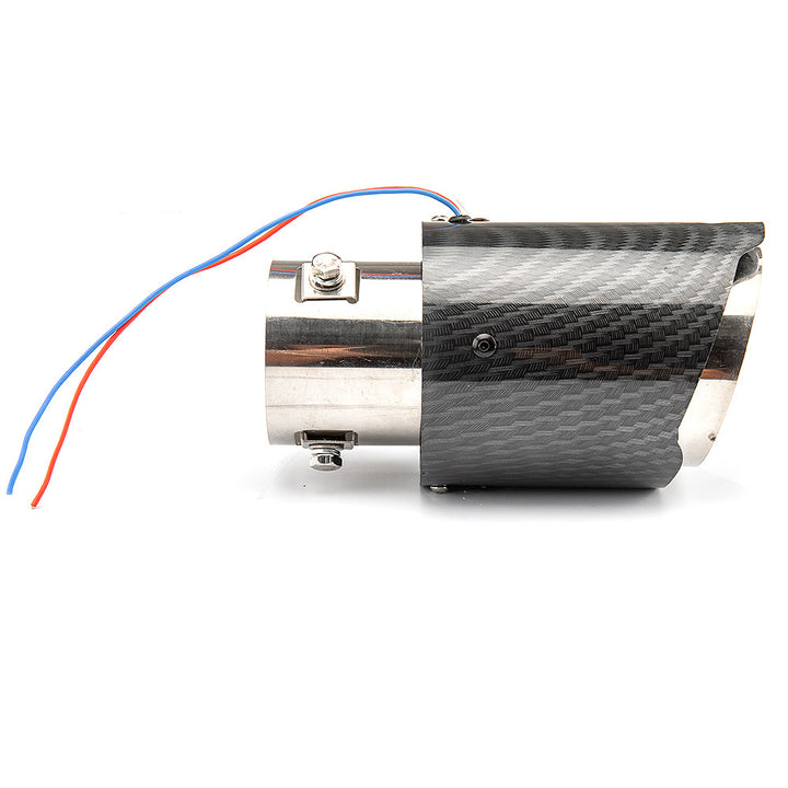 Embellecedor de Escape de Fibra de Carbono para Coche